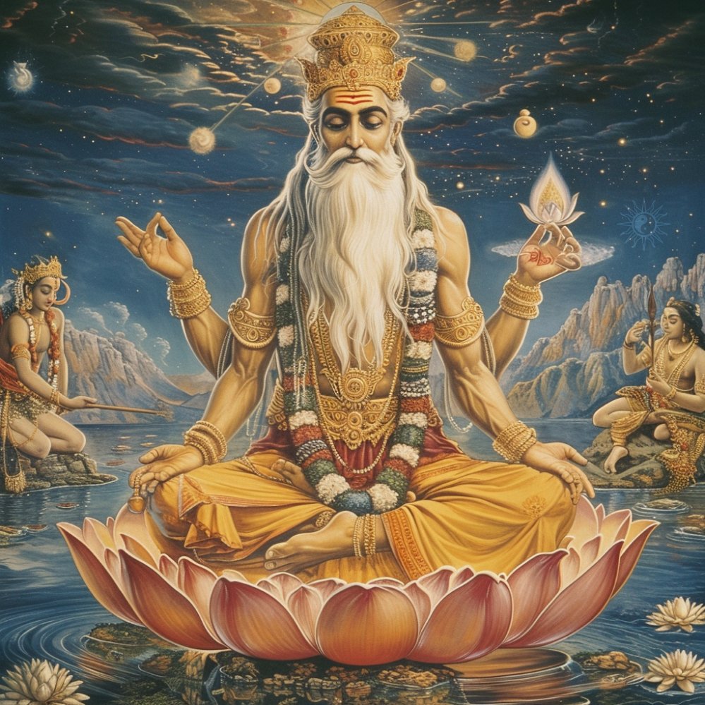 Космологія індусів 🕉 Індійські Боги 🕉 Як побудований світ