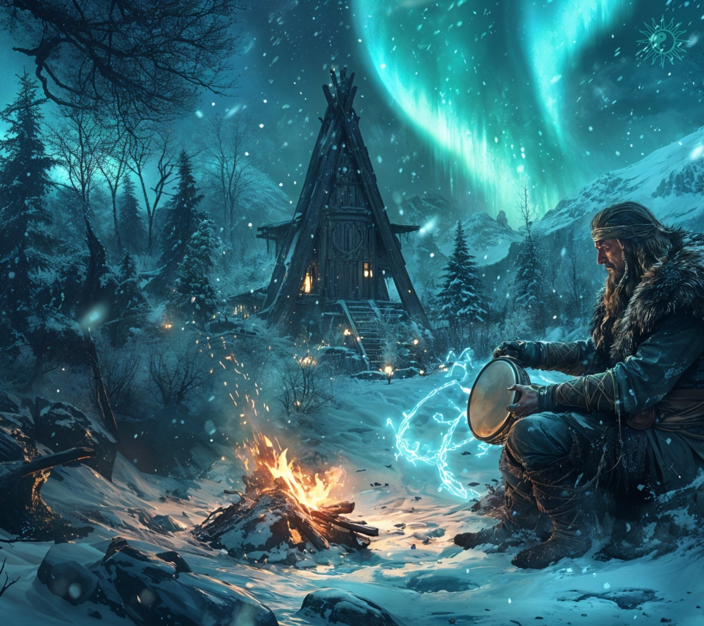 drumming and shamanic chanting